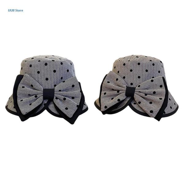wide brim hats cute polka dot bow hat fisherman chic cotton bucket all-match sunscreen, Blue;gray
wide brim hats cute polka dot bow hat fisherman chic cotton bucket all-match sunscreen, Blue;gray
