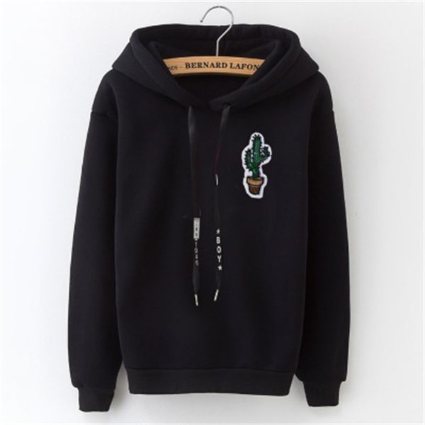women's hoodies & sweatshirts women autumn winter fleece harajuku pullover solid thick loose printed female casual coat sjo3, Black
women's hoodies & sweatshirts women autumn winter fleece harajuku pullover solid thick loose printed female casual coat sjo3, Black