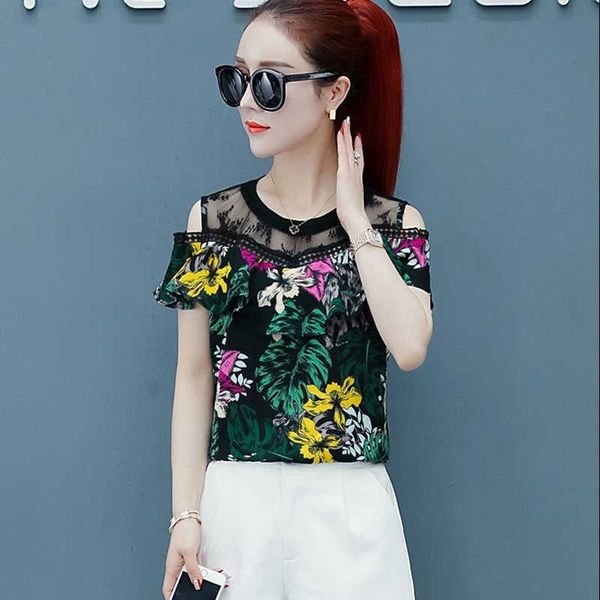 off shoulder women spring summer style chiffon blouses shirts lady casual printed patchwork blusas df2891 210609, White
off shoulder women spring summer style chiffon blouses shirts lady casual printed patchwork blusas df2891 210609, White