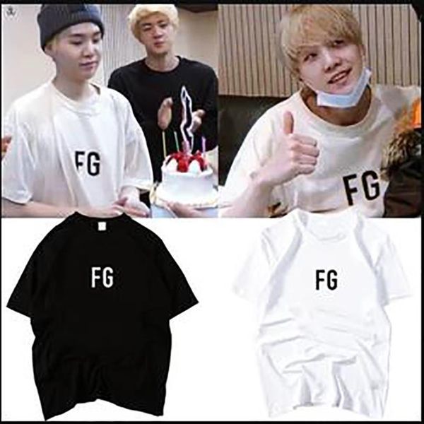 k pop bangtan boys sugas womens style initials crew neck short sleeve fg text print t, White
k pop bangtan boys sugas womens style initials crew neck short sleeve fg text print t, White