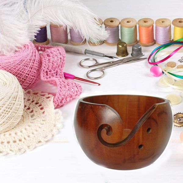 wooden yarn bowl portable knitting wool threads storage hook holder accessories other arts and crafts
wooden yarn bowl portable knitting wool threads storage hook holder accessories other arts and crafts
