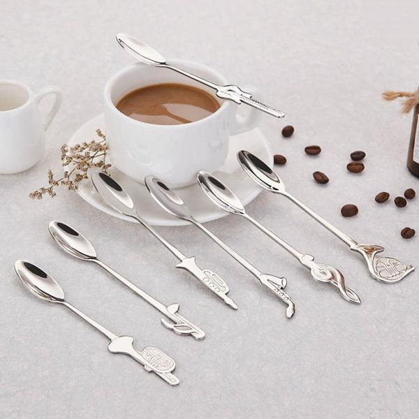spoons 1pcs coffee stainless steel tea stirring musical note set sugar ice cream mug dessert spoon drink tableware
spoons 1pcs coffee stainless steel tea stirring musical note set sugar ice cream mug dessert spoon drink tableware