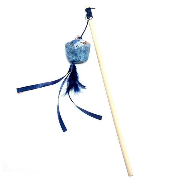 1pcs fun kitten mouse wand wood pole fake feather fish toy for cat teaser pet with bell toys interactive
1pcs fun kitten mouse wand wood pole fake feather fish toy for cat teaser pet with bell toys interactive