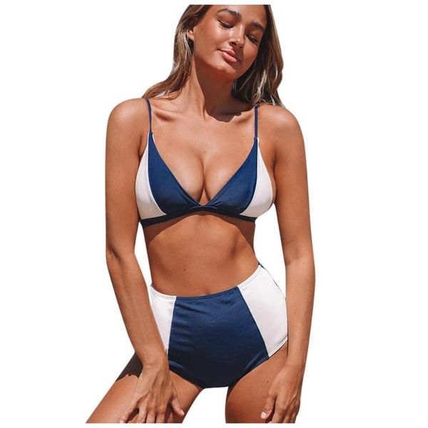 swimwear patchwork bra women bikini set push-up padded stripe swimsuit beachwear clothing one-piece suits
swimwear patchwork bra women bikini set push-up padded stripe swimsuit beachwear clothing one-piece suits
