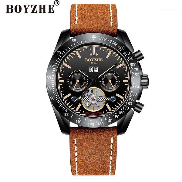 wristwatches men's mechanical watch automatic watches mens luxury clock leather waterproof luminous military wristwatch men relogio mas, Slivery;brown
wristwatches men's mechanical watch automatic watches mens luxury clock leather waterproof luminous military wristwatch men relogio mas, Slivery;brown