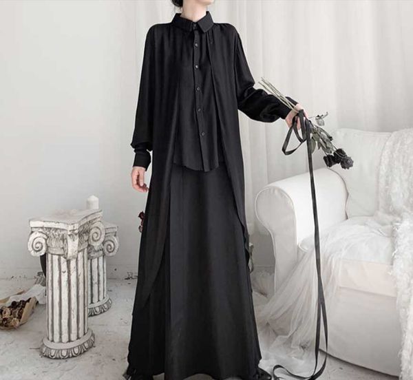 women's blouses & shirts autumn ladies square collar solid color oriental cape style design feeling small personality long sleeve verti, White
women's blouses & shirts autumn ladies square collar solid color oriental cape style design feeling small personality long sleeve verti, White