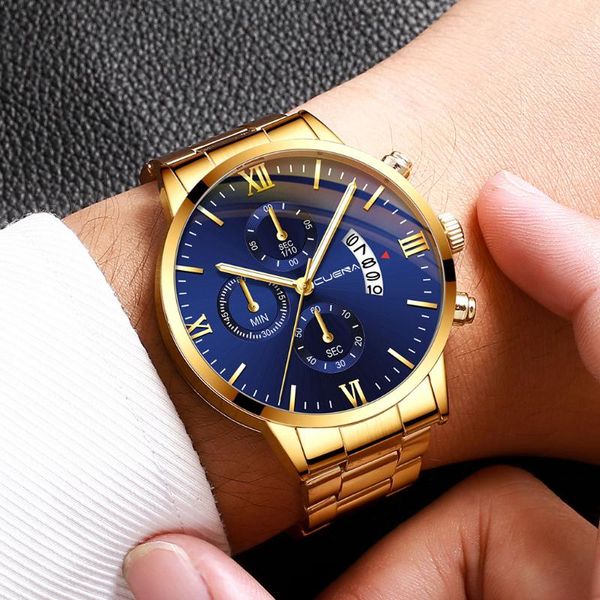 wristwatches men watch wristwatch reloj hombre cuena business steel belt three eyes six-piece calendar quartz men's watches relogio mas, Slivery;brown
wristwatches men watch wristwatch reloj hombre cuena business steel belt three eyes six-piece calendar quartz men's watches relogio mas, Slivery;brown