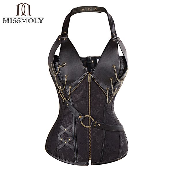 women lingerie intimates waist training fashionable corsets and bustier tanks zipper steampunk party costumes
women lingerie intimates waist training fashionable corsets and bustier tanks zipper steampunk party costumes