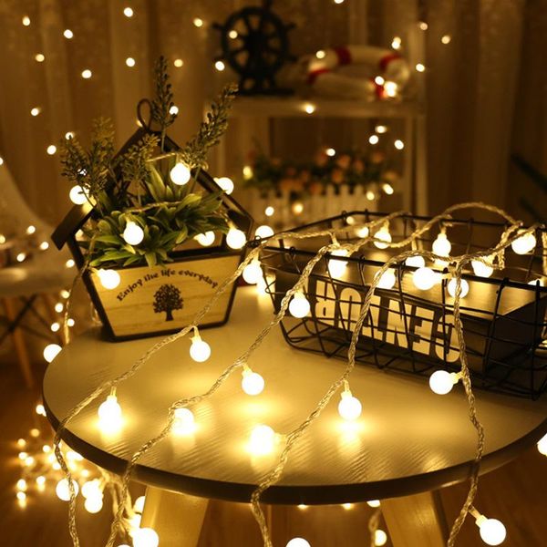 strings glow waterproof fairy garland led ball string light home wedding christmas tree decoration 1.5m/3m/5m/6m
strings glow waterproof fairy garland led ball string light home wedding christmas tree decoration 1.5m/3m/5m/6m