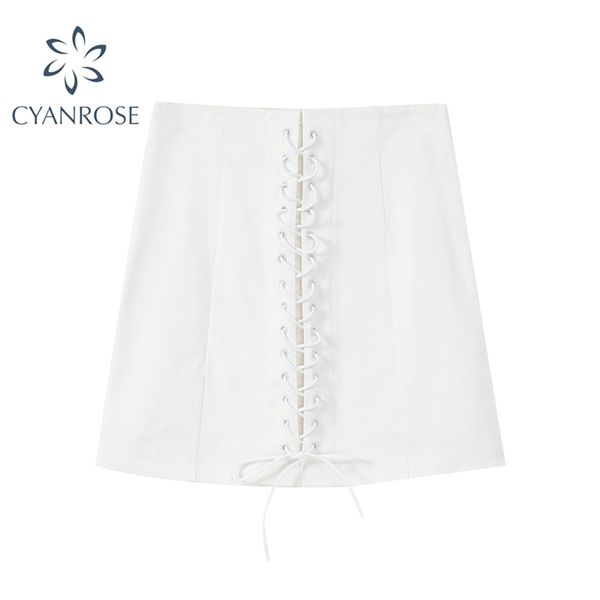 women ins vintage lace up mini skirt chic high waist streetwear summer bodycon eyelet bandage straighting lady 210515, Black
women ins vintage lace up mini skirt chic high waist streetwear summer bodycon eyelet bandage straighting lady 210515, Black