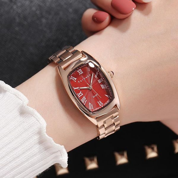 rose gold quartz watch lady leather watchband casual waterproof wristwatch gift for wife wristwatches, Slivery;brown
rose gold quartz watch lady leather watchband casual waterproof wristwatch gift for wife wristwatches, Slivery;brown