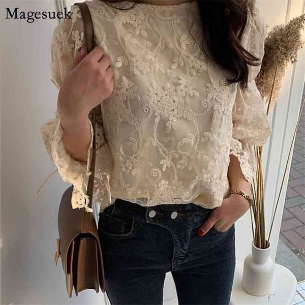 puff sleeve loose lace embroidery shirt women fashion spring chiffon blouse vintage shirts clothing 13499 210512, White
puff sleeve loose lace embroidery shirt women fashion spring chiffon blouse vintage shirts clothing 13499 210512, White