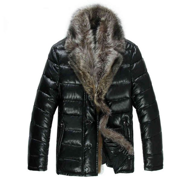 raccoon real men fur big collar warm men's down jacket doudoune homme s-4xl thicken coat 19054-5, Black
raccoon real men fur big collar warm men's down jacket doudoune homme s-4xl thicken coat 19054-5, Black