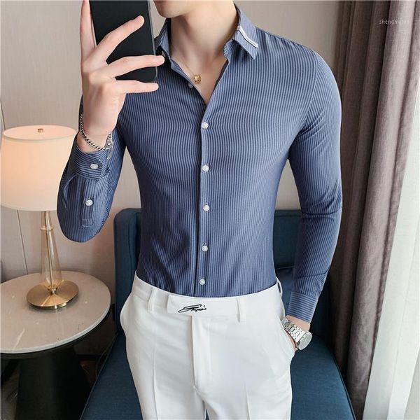 men's dress shirts plus size 4xl- autumn ribbon decor collar long sleeve striped shirt men clothing 2021 simple slim fit business form, White;black
men's dress shirts plus size 4xl- autumn ribbon decor collar long sleeve striped shirt men clothing 2021 simple slim fit business form, White;black