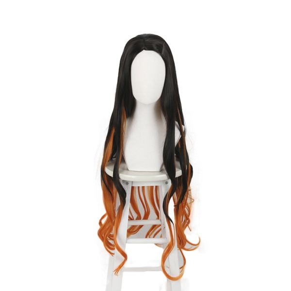 demon slayer: kimetsu no yaiba kamado nezuko wig cosplay costume 95cm long wavy black orange gradient synthetic hair wigs
demon slayer: kimetsu no yaiba kamado nezuko wig cosplay costume 95cm long wavy black orange gradient synthetic hair wigs