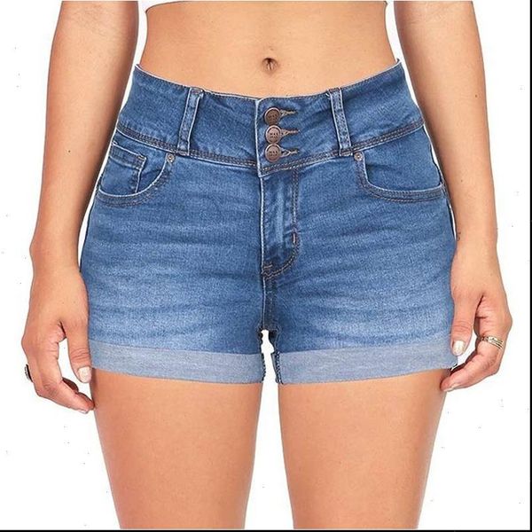 womens short high waist jean button zipper denim shorts scratched pocket design femme mujer pantalones cortos, White;black
womens short high waist jean button zipper denim shorts scratched pocket design femme mujer pantalones cortos, White;black
