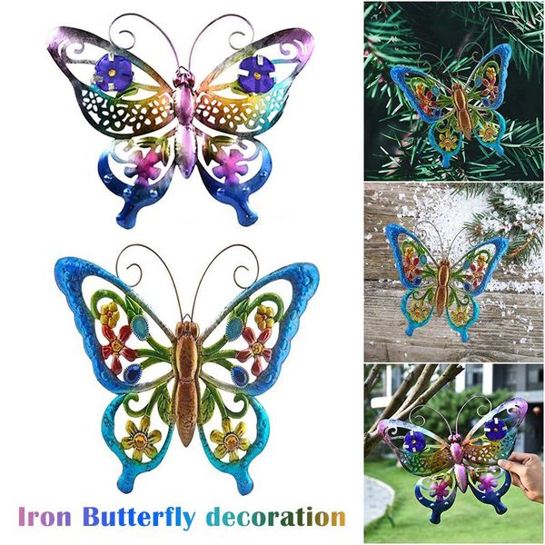 metal butterfly wall decor stained glass hanging ornaments for home garden yard room decoration can csv decorative objects & figurines
metal butterfly wall decor stained glass hanging ornaments for home garden yard room decoration can csv decorative objects & figurines