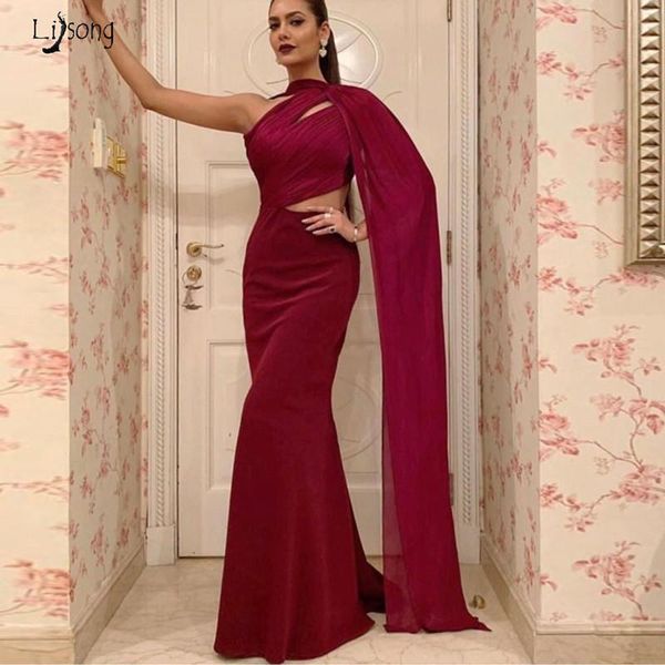 casual dresses burgundy one shoulder mermaid evening party long sleeve prom gowns satin dubai saudi arabic formal, Black;gray
casual dresses burgundy one shoulder mermaid evening party long sleeve prom gowns satin dubai saudi arabic formal, Black;gray