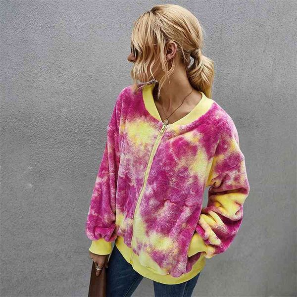 jackets coats women's net red winter contrast tie dye long sleeve plush vmtv, Black;brown
jackets coats women's net red winter contrast tie dye long sleeve plush vmtv, Black;brown