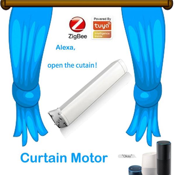 smart home control zigbee electric curtain motor switch wireless window tuya life app support alexa 50kg 10 meter
smart home control zigbee electric curtain motor switch wireless window tuya life app support alexa 50kg 10 meter