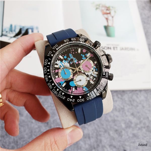 2022 men's watch automatic movement stainless steel comfortable rubber strap original buckle glass super montre de luxe, Slivery;brown
2022 men's watch automatic movement stainless steel comfortable rubber strap original buckle glass super montre de luxe, Slivery;brown