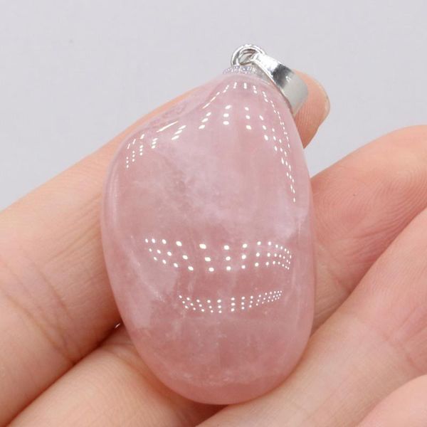 charms natural semi-precious stone pendant irregular rose quartz for diy jewelry making gift, Bronze;silver
charms natural semi-precious stone pendant irregular rose quartz for diy jewelry making gift, Bronze;silver