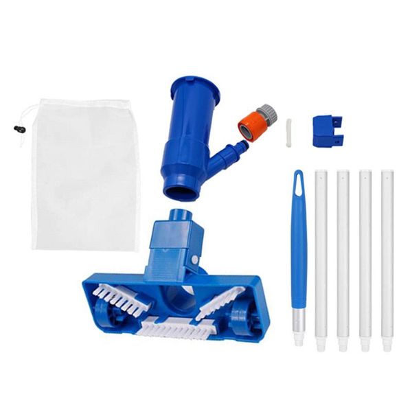 pool & accessories vacuum head with brush bag pole for above ground in pools spas ponds fountains blue
pool & accessories vacuum head with brush bag pole for above ground in pools spas ponds fountains blue
