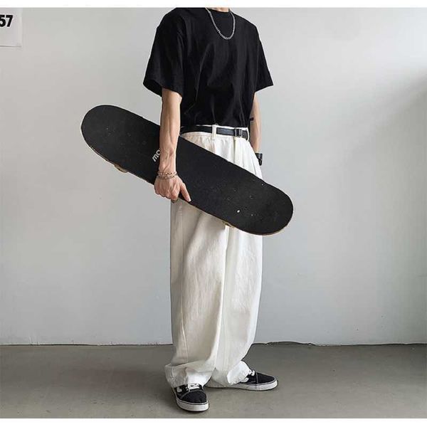 men's jeans white summer loose straight casual jean pants fashion cowboy mens streetwear skateboard pants trousers -2xl vobe, Blue
men's jeans white summer loose straight casual jean pants fashion cowboy mens streetwear skateboard pants trousers -2xl vobe, Blue