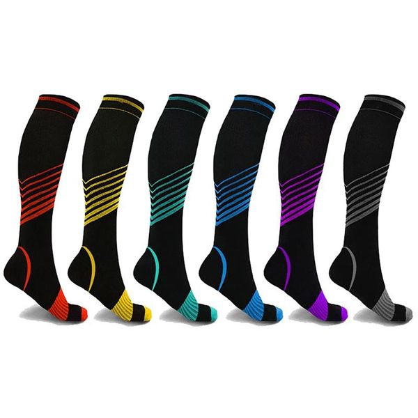 sports socks compression outdoor sport knee high/long elastic color bar polyester nylon stockings1., Black
sports socks compression outdoor sport knee high/long elastic color bar polyester nylon stockings1., Black