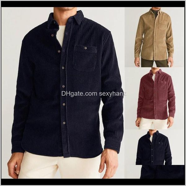 shirts clothing apparel drop delivery 2021 warm jacket mens shirt corduroy solid color casual button loose long-sleeved pocket coat outer, White;black
shirts clothing apparel drop delivery 2021 warm jacket mens shirt corduroy solid color casual button loose long-sleeved pocket coat outer, White;black