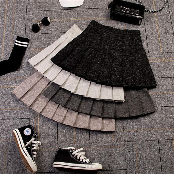 college style school uniform autumn womens skirt and winter black high waist pleated
college style school uniform autumn womens skirt and winter black high waist pleated