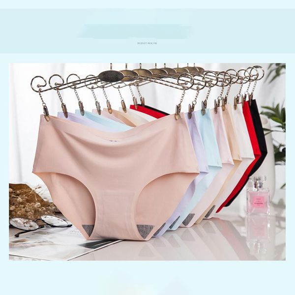women's panties big size underpants seamless ice silk one piece mid waist comfortable breathable soft cotton crotch, Black;pink
women's panties big size underpants seamless ice silk one piece mid waist comfortable breathable soft cotton crotch, Black;pink