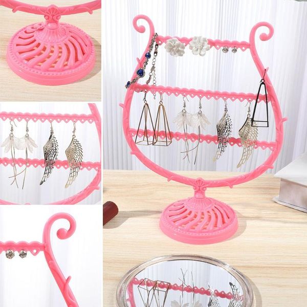 jewelry pouches, bags 1pc creative plastic necklace bracelet earrings rack storage shelfdisplay stand shelf for, Pink;blue
jewelry pouches, bags 1pc creative plastic necklace bracelet earrings rack storage shelfdisplay stand shelf for, Pink;blue