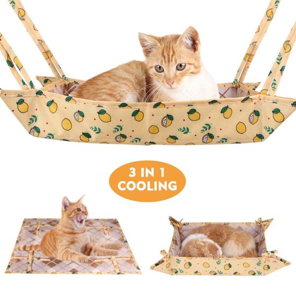 cat beds & furniture dog cooling summer mat bed hammock multifunctional three in one pets pad breathable mats for small medium cats dogs
cat beds & furniture dog cooling summer mat bed hammock multifunctional three in one pets pad breathable mats for small medium cats dogs