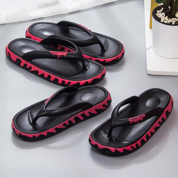 slippers outdoor wear flip flops men's summer simple eva lightweight material massage beach sandals antiskid, Black
slippers outdoor wear flip flops men's summer simple eva lightweight material massage beach sandals antiskid, Black