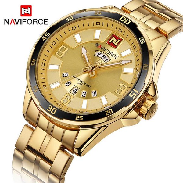 wristwatches naviforce brand men women business japan quartz watch fashion steel band calendar week display waterproof relogio, Slivery;brown
wristwatches naviforce brand men women business japan quartz watch fashion steel band calendar week display waterproof relogio, Slivery;brown