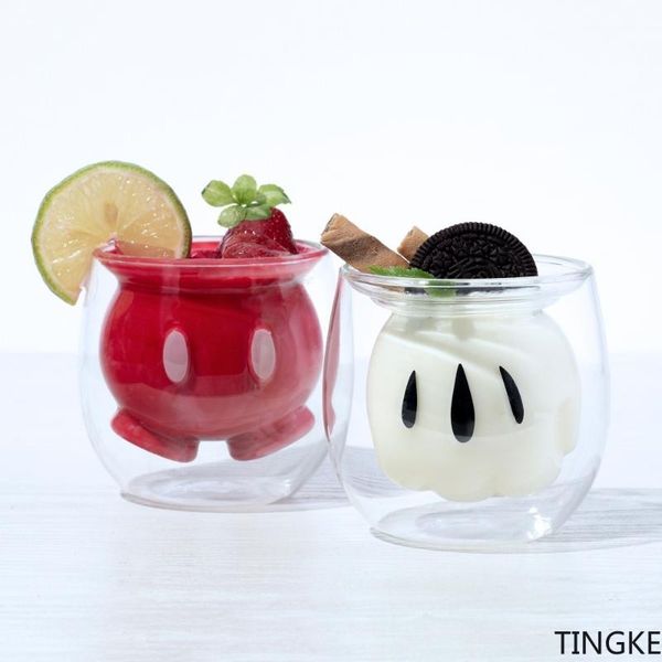 cartoon creative gift double glass cup transparent coffee milk breakfast wine glasses
cartoon creative gift double glass cup transparent coffee milk breakfast wine glasses