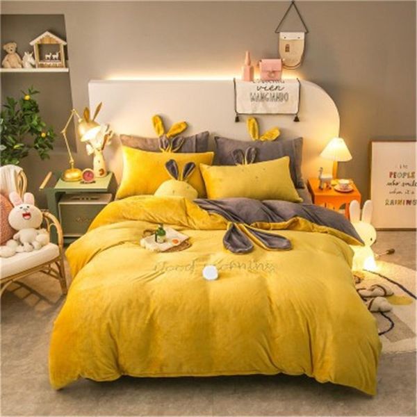 bedding sets est fleece velvet lovely ears set warm flannel duvet cover pillowcases bed sheet twin king size
bedding sets est fleece velvet lovely ears set warm flannel duvet cover pillowcases bed sheet twin king size