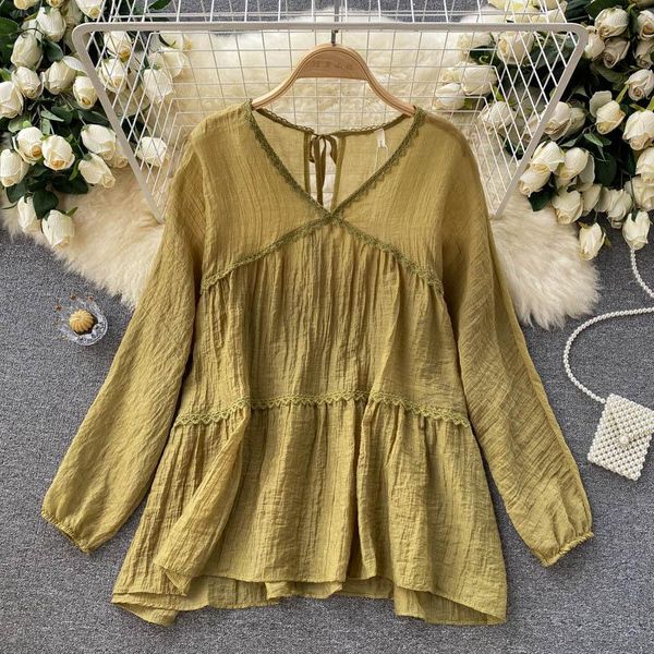 women's blouses & shirts jastie 2021 spring autumn women blouse v-neck long sleeve boho casual beach blusa hollow open back, White
women's blouses & shirts jastie 2021 spring autumn women blouse v-neck long sleeve boho casual beach blusa hollow open back, White
