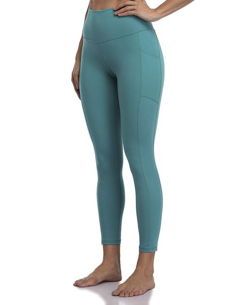 leggings fashion 2021 hip yoga pants women's high waist solid color tights running fitness sports, Black
leggings fashion 2021 hip yoga pants women's high waist solid color tights running fitness sports, Black
