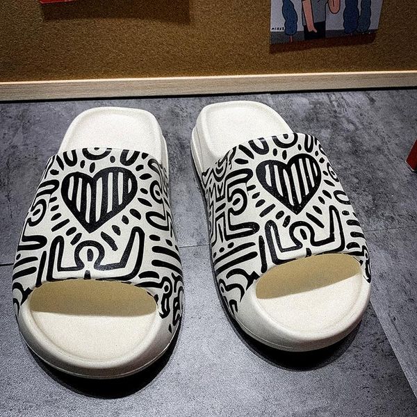 slippers 2021 shoe brands slide men fashion women foam runner graffiti summer casual beach shoes shower, Black
slippers 2021 shoe brands slide men fashion women foam runner graffiti summer casual beach shoes shower, Black