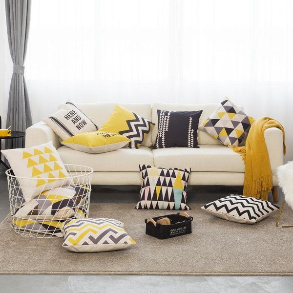cushion/decorative pillow yellow colorful wave cushion cover geometric throw case for home chair sofa decoration square pillowcases
cushion/decorative pillow yellow colorful wave cushion cover geometric throw case for home chair sofa decoration square pillowcases