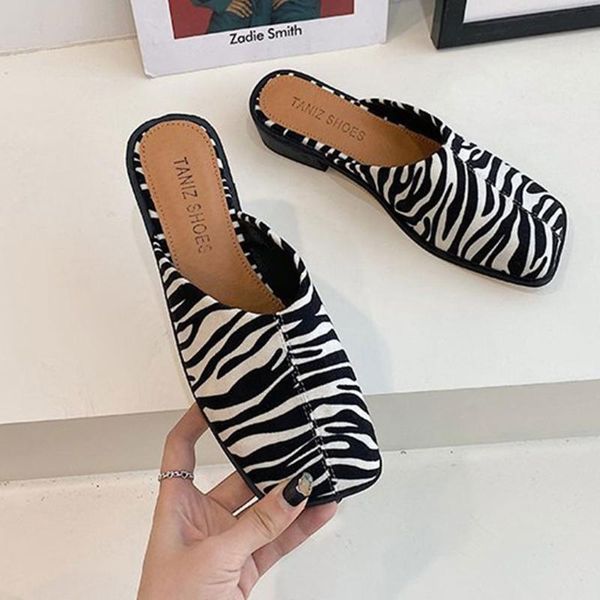slippers flat slipper trendy leather shoes outdoor mules fashion sandals for women l41b, Black
slippers flat slipper trendy leather shoes outdoor mules fashion sandals for women l41b, Black