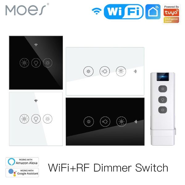 smart home control wifi rf light dimmer switch 2/3way muilti-control life/tuya app works with alexa google voice assistants
smart home control wifi rf light dimmer switch 2/3way muilti-control life/tuya app works with alexa google voice assistants