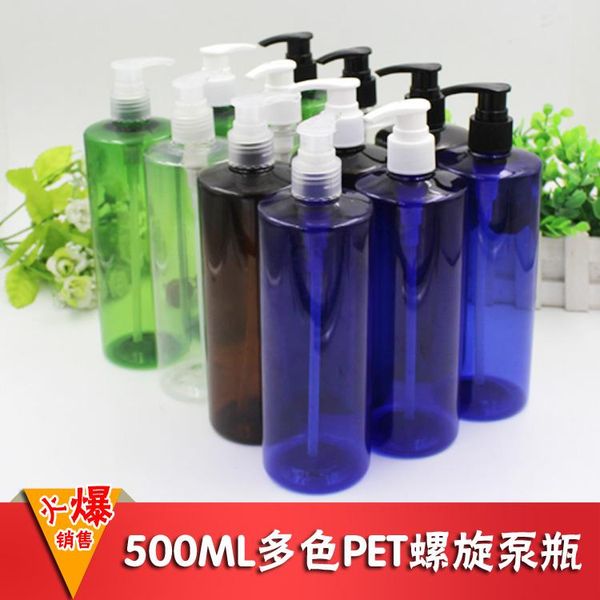500ml screw pump vials pet pure liquid bottle shampoo cosmetics trial products 10pcs/lot storage bottles & jars
500ml screw pump vials pet pure liquid bottle shampoo cosmetics trial products 10pcs/lot storage bottles & jars