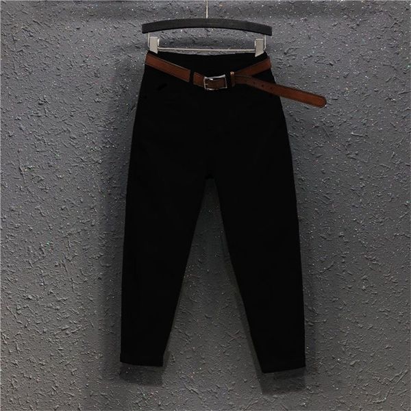 2011Spring Summer Thin Women Loose Casual High Waist White Jeans Femme Cotton Stretch Denim Harem Pants Plus Size Capris Jeans Y468, Black
2011Spring Summer Thin Women Loose Casual High Waist White Jeans Femme Cotton Stretch Denim Harem Pants Plus Size Capris Jeans Y468, Black