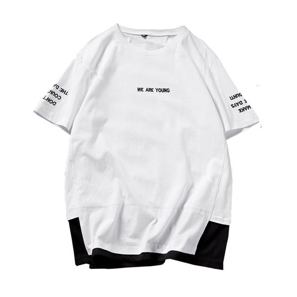 tee summer style men hip hop short sleeve t fashion shirts printed streetwear cottton tees abz361, White;black
tee summer style men hip hop short sleeve t fashion shirts printed streetwear cottton tees abz361, White;black
