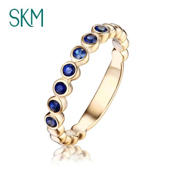 cluster rings skm sapphire wedding band women bead ring matching stacking bezel jewelry anniversary promise september birthstone, Golden;silver
cluster rings skm sapphire wedding band women bead ring matching stacking bezel jewelry anniversary promise september birthstone, Golden;silver