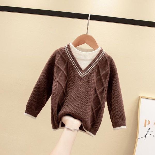 pullover diimuu baby boys clothes children kids sweater infant toddler girls cotton v-neck winter casual long sleeve wear, Blue
pullover diimuu baby boys clothes children kids sweater infant toddler girls cotton v-neck winter casual long sleeve wear, Blue