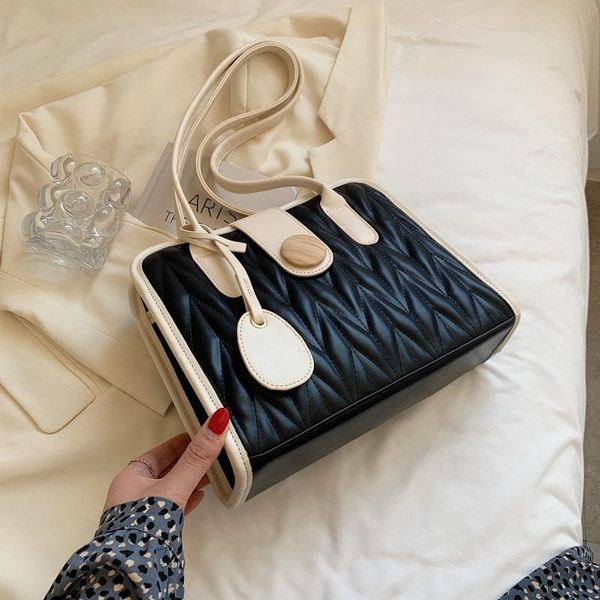 evening bags quality pu leather women shoulder chic embroidery thread female handbag pleated casual large capacity tote bag for shopping
evening bags quality pu leather women shoulder chic embroidery thread female handbag pleated casual large capacity tote bag for shopping